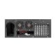 Lanberg SC01-4504-10B 19" 4U SZÉL:430mm MÉLY:450mm MAG:177mm táp nélküli rack szerver ház