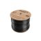 Lanberg LCF6-21CU-0305-BK Cat.6 F/UTP AWG23 Fca PE 305m árnyékolt fekete kültéri kábel