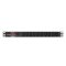 Lanberg PDU-10I-0200-IEC-BK 2m vezetékkel 19"/1U 10xC13 aljzat C14 csatlakozóvéggel fekete elosztósor kapcsolóval