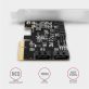   Axagon PCES-SA4X4 4db belső SATAIII portos PCI-Express kártya