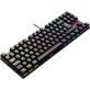  Ventaris Malevik K700-B RGB (Blue Switch) HUN Mechanikus gamer billentyűzet