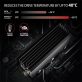 Axagon CLR-M2XL alumínium passzív hűtő M.2 SSD-hez