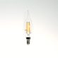   Iris Lighting Filament Bulb Longtip E14 FLCT35 4W/3000K/360lm aranyszínű gyertya LED fényforrás