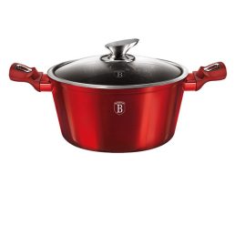   Berlinger Haus BH/1257N 4,1L 24 cm-es burgundi lábas fedővel