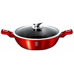   Berlinger Haus BH/1264N 4,9L 32 cm-es burgundi alacsony lábas