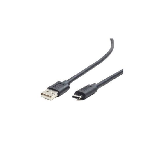 Gembird CCP-USB2-AMCM-1M 1m USB A apa - USB C apa fekete kábel