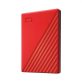   Western Digital My Passport WDBPKJ0040BRD 2,5" 4TB USB3.0 piros külső winchester