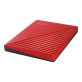   Western Digital My Passport WDBPKJ0040BRD 2,5" 4TB USB3.0 piros külső winchester