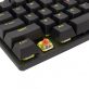   White Shark COMMANDOS GK-2106B/R-US fekete mechanikus gamer billentyűzet