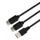  Ventaris C100B PS5/Xbox Series X/S kontrollerhez USB Type-C Dual töltőkábel
