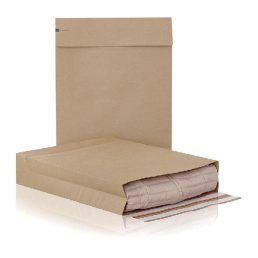   Bong E-Green M 350x450x80+100mm 200db kraft csomagküldő tasak