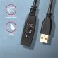   Axagon ADR-215 15m USB 2.0 A apa - anya aktív repeater kábel