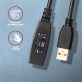   Axagon ADR-310 10m USB 3.2 Gen 1 A apa - anya aktív repeater kábel