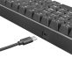   White Shark SHINOBI GK-2022B/BL-US fekete mechanikus (blue switch) gamer billentyűzet