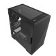   ZALMAN Z1 ICEBERG BK fekete (táp nélküli) ablakos mATX ház