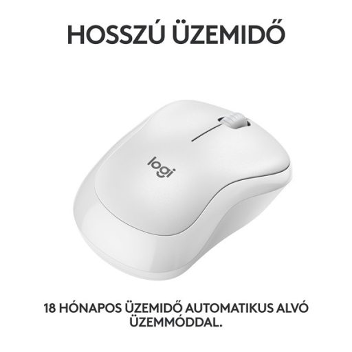 Logitech M240 Silent Bluetooth fehér egér