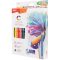 Deli Color Emotion papírdobozos 36 db-os akvarellceruza készlet
