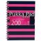 Pukka Pad Jotta Pad Navy Pink A4 200 oldalas vonalas spirálfüzet