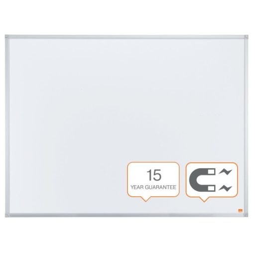 Nobo Essential 120x90cm acél mágneses fehértábla