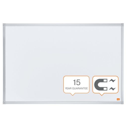 Nobo Essential 90x60cm acél mágneses fehértábla