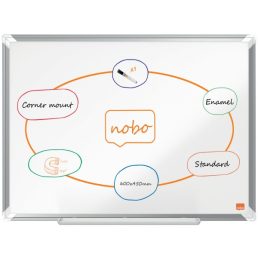   Nobo Premium Plus 60x45cm zománcozott mágneses fehértábla