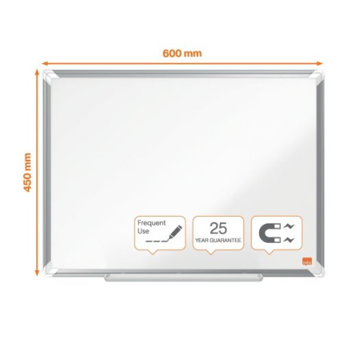 Nobo Premium Plus 60x45cm zománcozott mágneses fehértábla