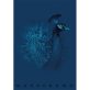 Pigna Monocromo Blue A4 tűzött 38 lapos vonalas füzet