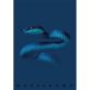Pigna Monocromo Blue A4 tűzött 38 lapos vonalas füzet