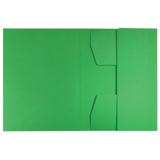 Leitz Recycle A4 karton zöld 3-pólyás mappa