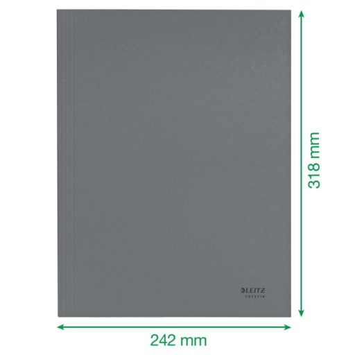 Leitz Recycle A4 karton kék 3-pólyás mappa