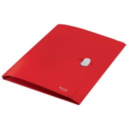 Leitz Recycle A4 PP piros 3-pólyás mappa