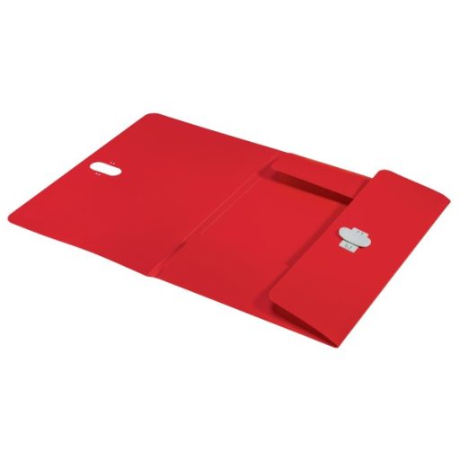 Leitz Recycle A4 PP piros 3-pólyás mappa