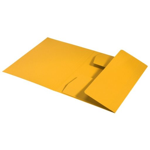 Leitz Recycle A4 karton sárga 3-pólyás mappa
