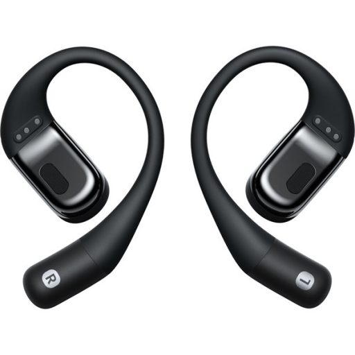 Shokz OpenFit csontvezetéses Bluetooth fekete True Wireless Open-ear sport fülhallgató