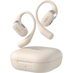   Shokz OpenFit csontvezetéses Bluetooth bézs True Wireless Open-ear sport fülhallgató