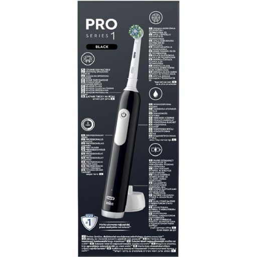 Oral-B PRO1 Black X-Clean  elektromos fogkefe tokkal