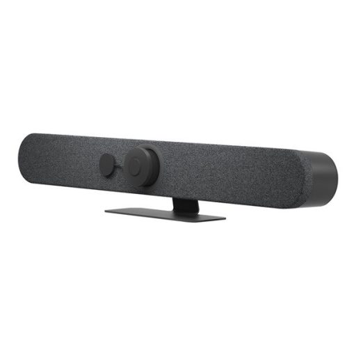 Logitech Rally Bar Mini (3840x2160 képpont, 90°-os látótér, mikrofon, Ultra HD) grafitszürke webkamera