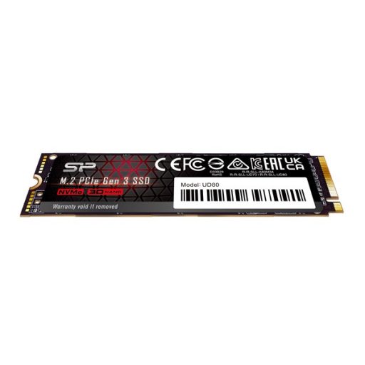 Silicon Power 250GB M.2 2280 PCIe Gen 3x4 NVMe UD80 (SP250GBP34UD8005) SSD