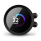 NZXT Kraken 360mm AIO RGB LCD Liquid Cooler fekete hűtő