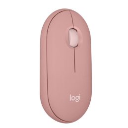   Logitech M350S Pebble Mouse 2 vezeték nélküli rózsaszín egér