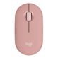   Logitech M350S Pebble Mouse 2 vezeték nélküli rózsaszín egér