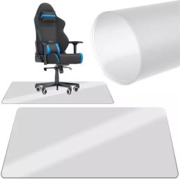Ruhhy 90x130cm víztiszta padlóvédő székalátét