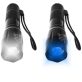   Trizand 2in1 LED/UV zseblámpa, töltővel, akkuval táskában