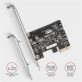   Axagon PCES-SJ2 2db belső SATAIII portos PCI-Express kártya