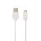 AVAX CB103W PURE 1m 2,1A USB A-Type-C fehér adat- és töltőkábel