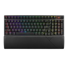   Asus ROG Strix Scope II 96 HUN vezeték nélküli fekete gamer billentyűzet