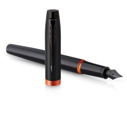   Parker Royal Im Professionals Vibrant fekete-narancs, fekete KLIPSZ 2172943 töltőtoll