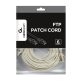 Gembird PP6-10M 10m RJ45 CAT6 FTP - RJ45 CAT6 FTP M/M szürke patch kábel
