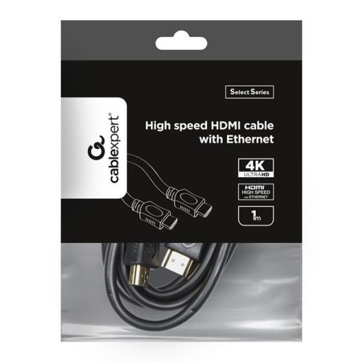 Gembird CC-HDMI4L-1M 1m HDMI 1.4 M/M fekete kábel