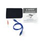 Gembird EE2-U3S-2-R 2.5" USB3.0 SATA piros külső ház